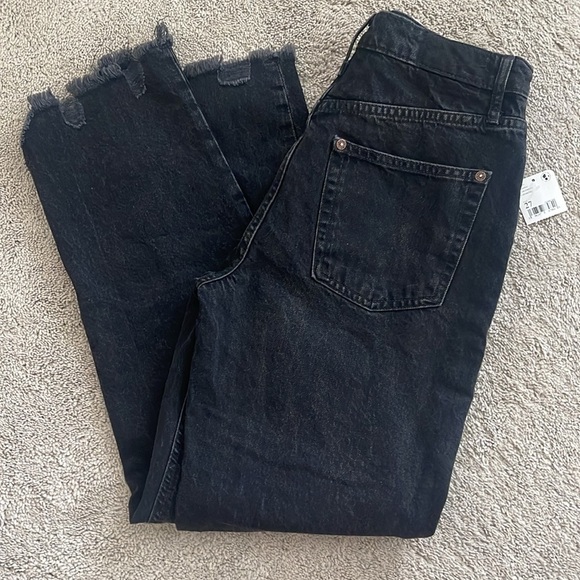 Free People We The Free High Rise Baggy Boyfriend Jean Size 27 NWT - Picture 3 of 8
